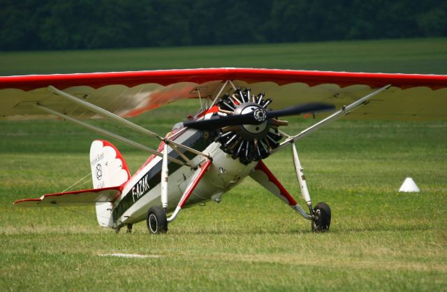 MORANE-SAULNIER MS-230 (F-AZAK) - Morane Saulnier MS-230 C-N 403, La Ferté-Alais Airfield (LFFQ) Air Show (Le Temps Des Hélices) in may 2012