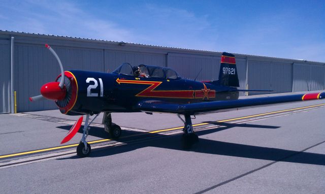 N621CJ — - Look whats in the hanger next to me! Its a 1974 NANCHANG CHINA CJ-6A, often called a Yak.  There are only 133 of these birds  FAA registered.  Magnificent!