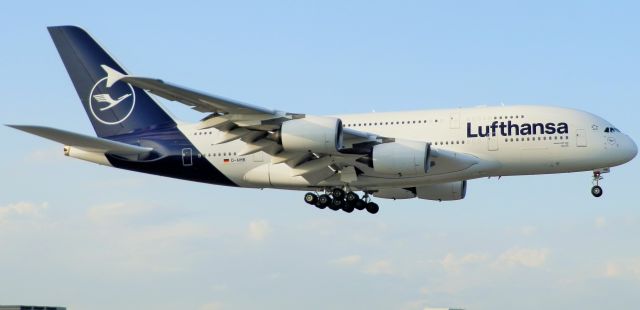 Airbus A380-800 (D-AIMB) - A Lufthansa A380-800 "In New Paint Scheme!