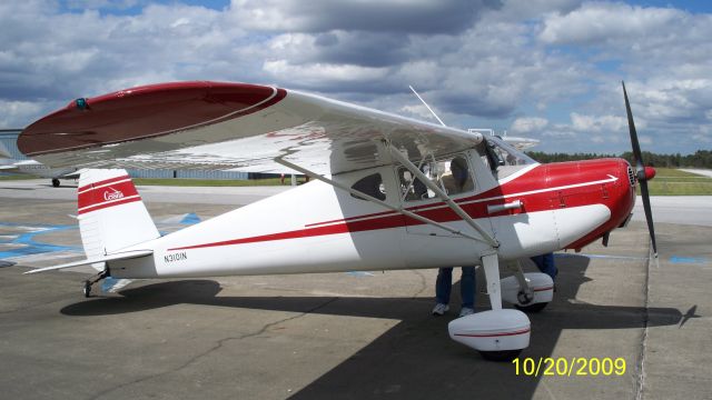 Cessna 120 (N3101N) - 1947 Cessna 120/G  O-200 CONT ENGINE  BASED AT KCKF  Signing the papers to bring her home.