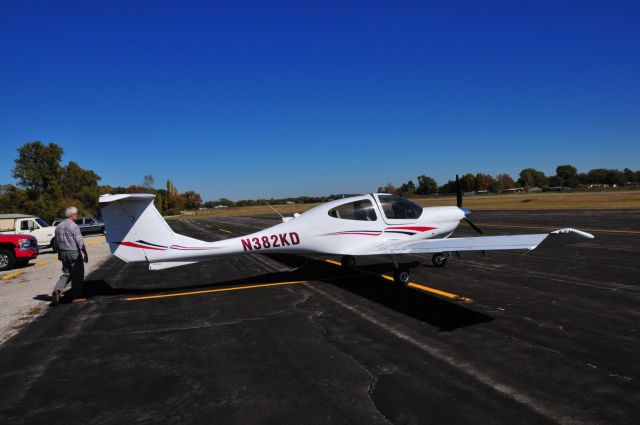 Diamond Star (N382KD) - Parked at Possum Kingdom Airport @ Graford, Texas  November 2010