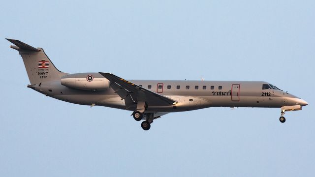Embraer ERJ-135 (00-2112) - Embraer ERJ-135LR (2112) Royal Thai Navy.