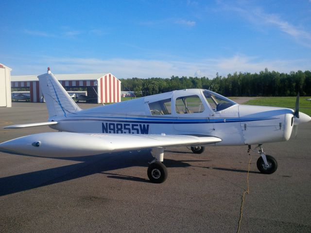 Piper Cherokee (N9855W) - Just back from my first solo cross country!