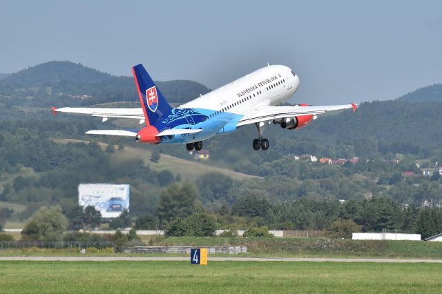 Airbus A319 (OM-BYA) - Slovak governmental aircraft