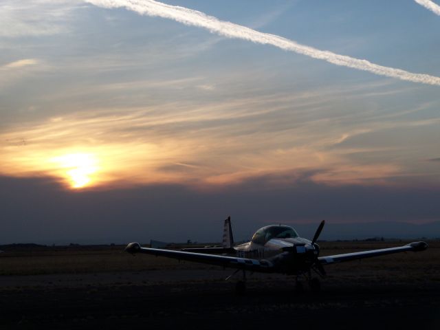 — — - At an airshow