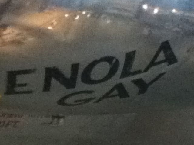 Boeing B-29 Superfortress (ENOLAGAY) - At Udvar Hazy Air and Space center.