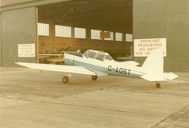 SUPER-CHIPMUNK Super-Chipmunk (G-AOST) - Chipmunk at Norwich Airport