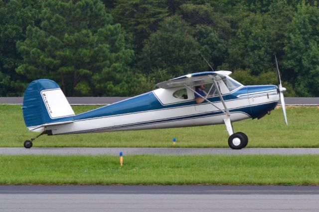 Cessna 140 (N76174) - taxiing at KJQF - 8/6/18