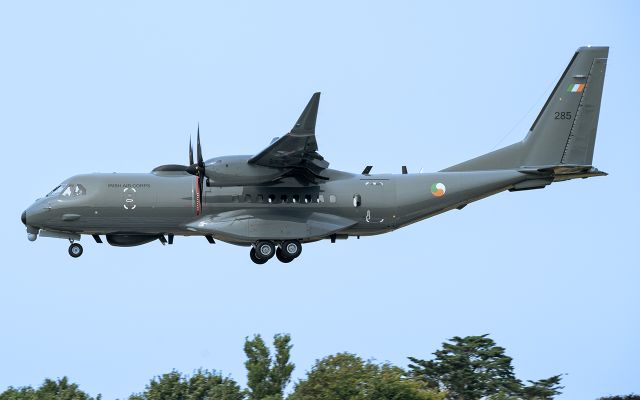 N285 — - Irish Air Corps training at Jersey Airport - EGJJ