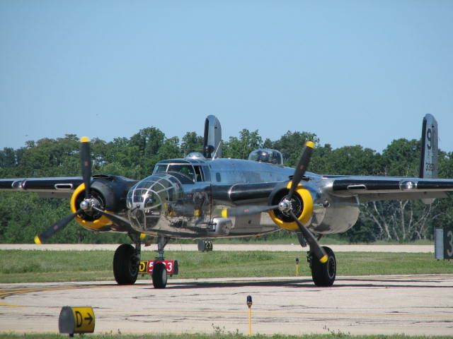 North American TB-25 Mitchell — - the Yankee Warrior at Battle Creek MI air show in 2010