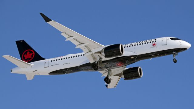 Airbus A220-300 (C-GROV) - This is Air Canada's first Airbus A220-300 and a new aircraft type in their fleet. Here it is captured making its first arrival in Winnipeg. The A220 was formerly known as the Bombardier C-Series and it is a Canadian designed and produced aircraft.