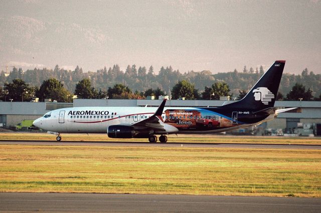 Boeing 737-800 (XA-AMS) - "Nuevo Jeep Renegade" AM695 to MEX