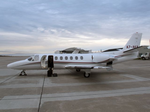 Cessna Citation V (A7-AKA) - No location as per request of the aircraft owner.