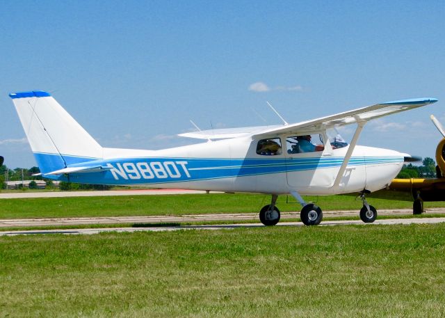 Cessna Skyhawk (N9880T) - At Oshkosh. 1960 Cessna 172A Skyhawk