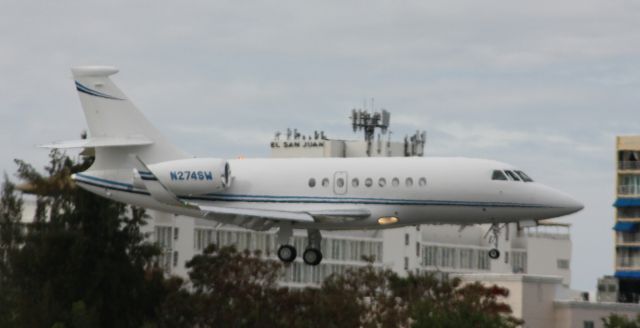 N274SW — - Falcon 2000EXLX cn 155