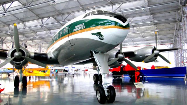 Lockheed EC-121 Constellation (PP-POD) - Lockheed L-049 Constellation in São Carlos-SP, Brazil.