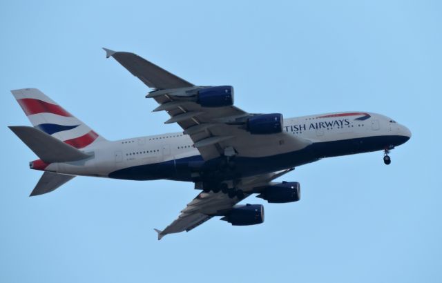 Airbus A380-800 (G-XLEJ) - Minutes till landing, Feb. 2020.