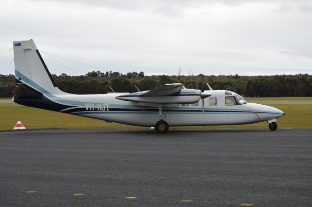 Rockwell Commander 685 (VH-NJT) - Grand Commander VH-NJT at Flinders Island, Sept 2016