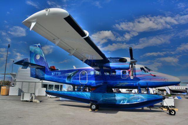 De Havilland Canada Twin Otter (N77TF) - Nice custom Paint