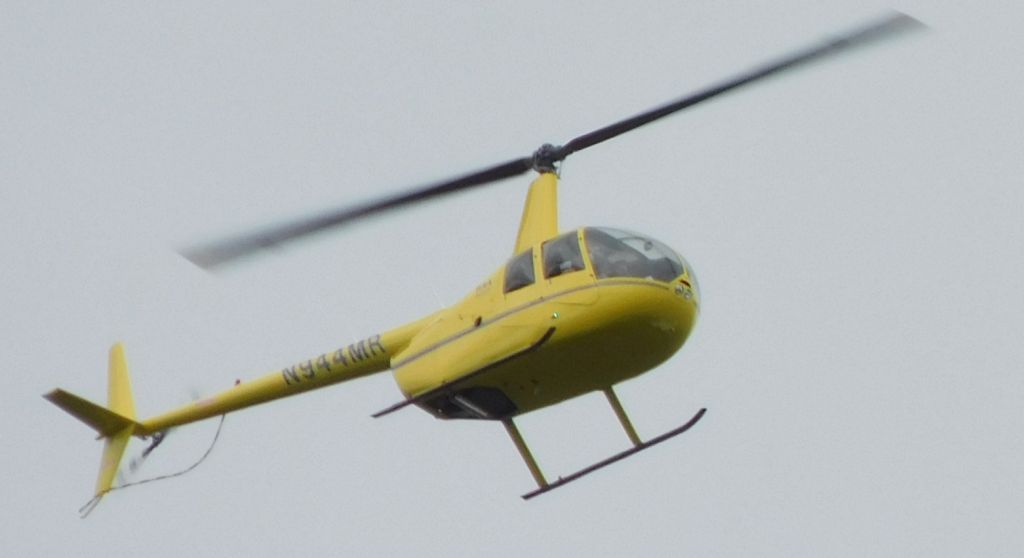 Robinson R-44 (N944MR) - N944MR over Corvallis, Oregon 13th May 2020.