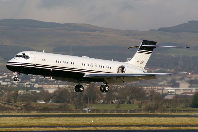 McDonnell Douglas MD-87 (VP-CNI) - From a good 10 years ago.