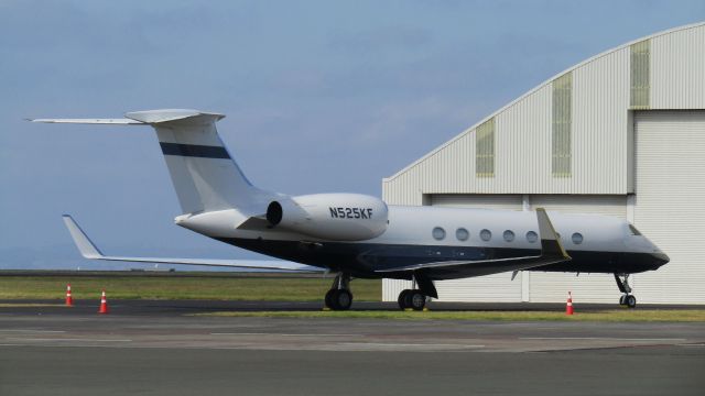 Gulfstream Aerospace Gulfstream V (N525KF) - At Air Centre One outside the Business Jet Ltd. hangar.