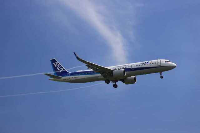 Airbus A321neo (JA135A) - August 05, 2023:HND-HKD.