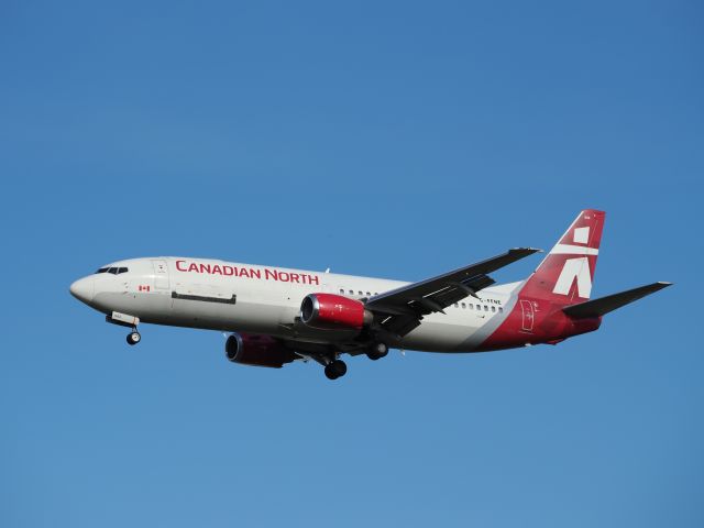 BOEING 737-400 (C-FFNE) - Out spotting.