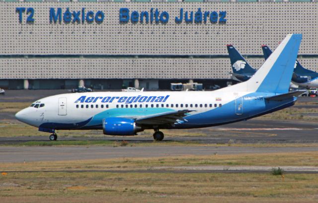 Boeing 737-500 (HC-CUH) - Aeroregional / Boeing 737-5Y0 / MSN 24900 / HC-CUH / MMMX 06/2020