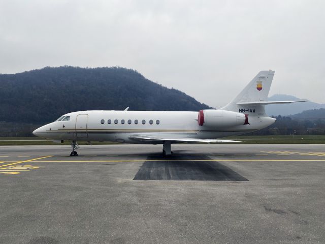 Dassault Falcon 2000 (HB-IAW) - No location as per request of the aircraft owner. 1 DEC 2020.