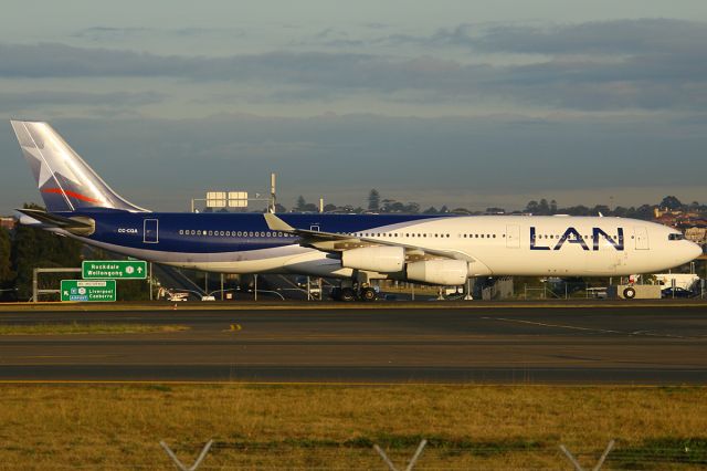 Airbus A340-300 (CC-CQA) - From my "Sydney 2007" archives