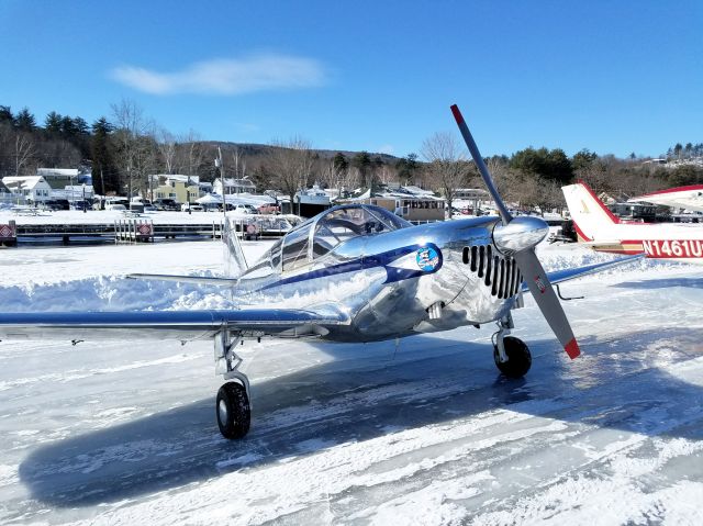 N3796K — - Ice runway Alton Bay, NH