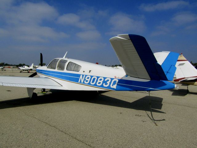 Beechcraft 35 Bonanza (N9083Q) - On the ramp 