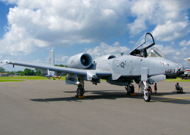 Fairchild-Republic Thunderbolt 2 (79-0105) - At Downtown Shreveport.