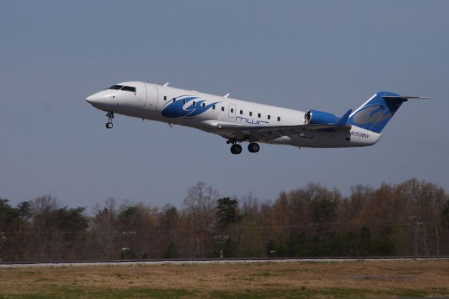 Canadair Regional Jet CRJ-200 (N155MW) - Michael Waltrip Racing