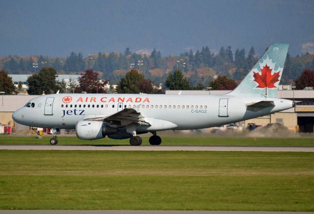 Airbus A319 (C-GAQZ)