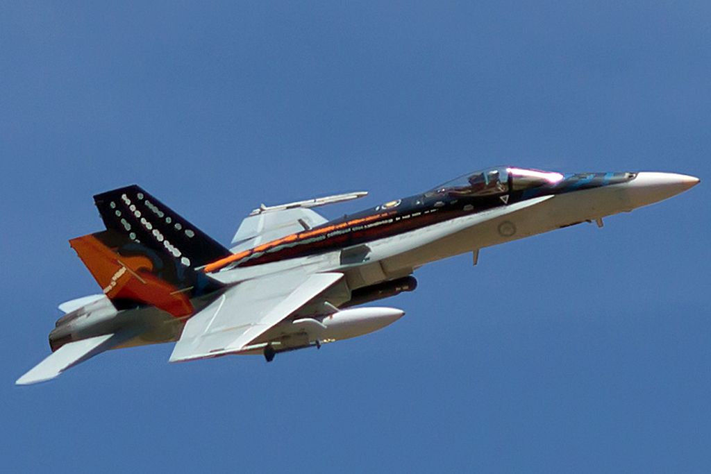 McDonnell Douglas FA-18 Hornet (A2123) - McDonnell F/A-18A Hornet YPEA 30/11/16