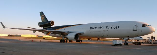 Boeing MD-11 (N287UP) - UPS with some bigger metal in CLT, Love it!br /br /11/17/18