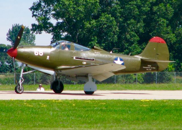 Bell Airacobra (N6968) - At Oshkosh. 