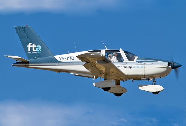 VH-TYQ — - FLIGHT TRAINING ADELAIDE SOCATA TB-10 TOBAGO - REG VH-YTQ (CN 1599) - PARAFIELD AIRPORT ADELAIDE SA. AUSTRALIA - YPPF 24/8/2015