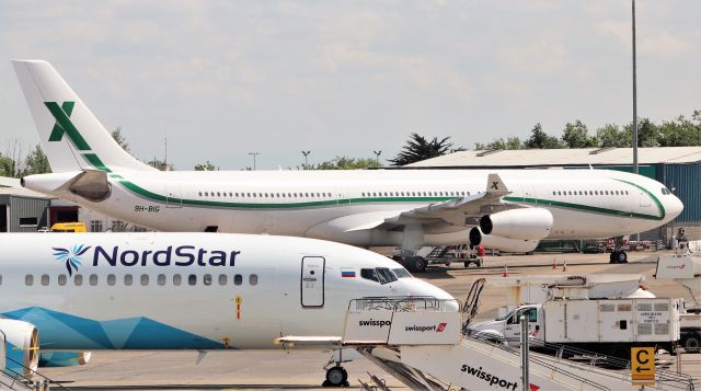 Airbus A340-300 (9H-BIG) - air x charter a340-313x 9h-big at shannon 9/5/20.