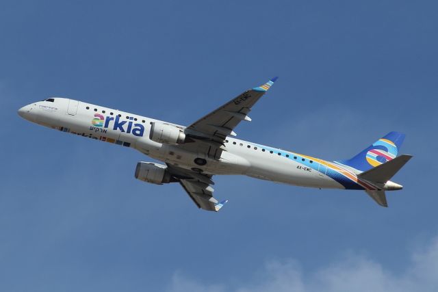 EMBRAER 195 (4X-EMC) - 14/02/2020: Flight to Plovdiv, (PDV), Bulgaria, duration was 02h11m.