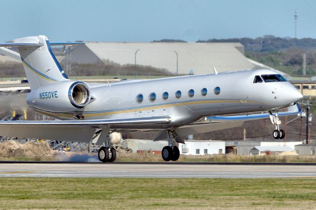 Gulfstream Aerospace Gulfstream V (N550VE) - 22 arrival.