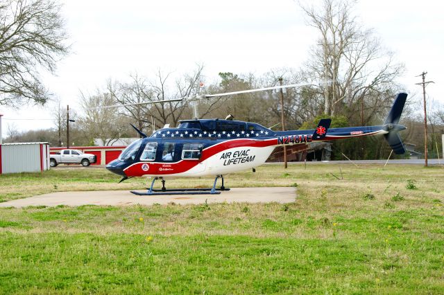 Bell JetRanger (N248AE) - Flynn, TX VFD Helipad