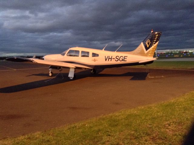 Piper Cherokee Arrow (VH-SGE) - Royal Victorian aero club