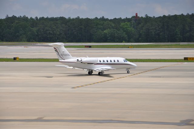 Cessna Citation III (N750CK) - Departing the Tac Air Ramp at RDU