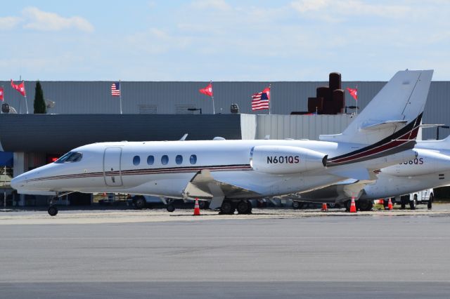 Cessna Citation Latitude (N601QS) - NetJets at KCLT - 4/1/21