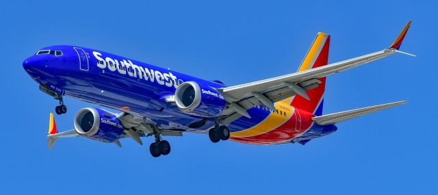 Boeing 737 MAX 8 (N1802U) - N1802U Southwest Airlines Boeing 737-8 MAX s/n 60225 - Las Vegas - Harry Reid International Airport KLASbr /Photo: Tomás Del Corobr /USA - Nevada May 15, 2025