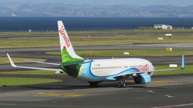 Boeing 737-800 (YJ-AV8) - Air Van's second 737-800, but now their only 737, taxiing to the international terminal a few years back.