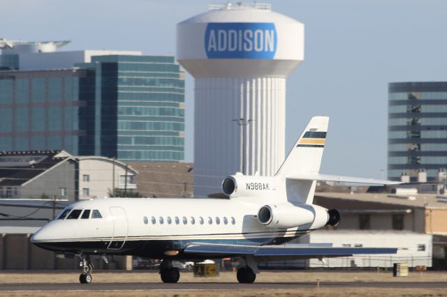 Dassault Falcon 900 (N988AK) - 26DEC22